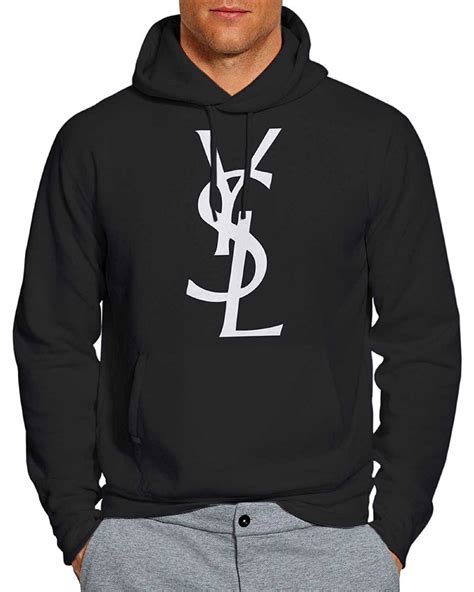 ysl crewneck sweatshirt|YSL hoodie for men.